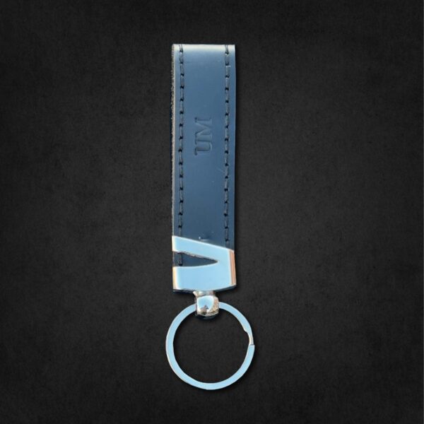 Leather key chain