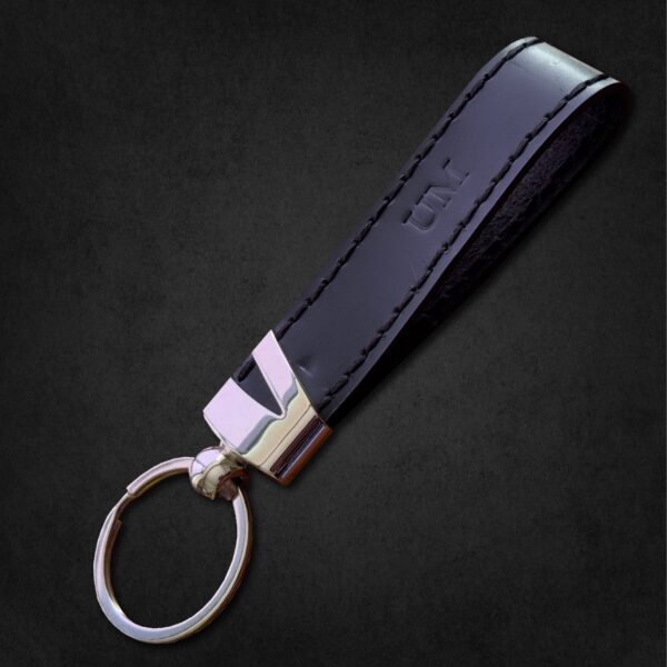 Leather key chain